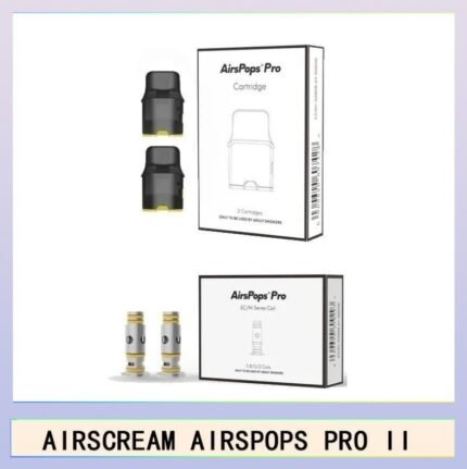 AIRSCREAM AIRSPOPS PRO II氣泡2代煙彈空倉霧化芯成品芯