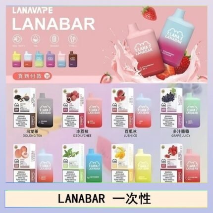 LANA BAR可充电一次性電子煙霧化5000口(3.0%)